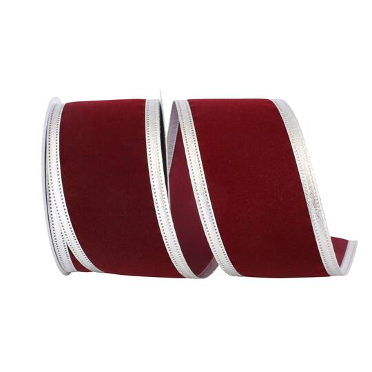 JAM Paper Velvet Wired Dynasty Ribbon